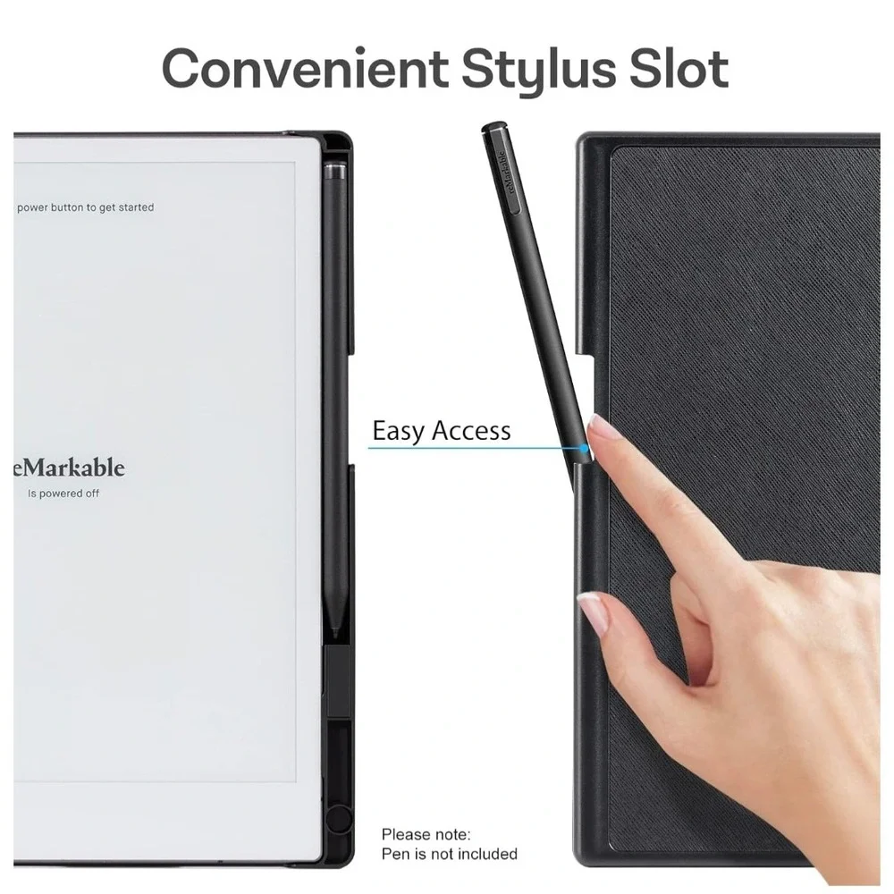 CoBak Case for Remarkable‎ 2 Paper Tablet Cover with Pen Holder Daisy Green